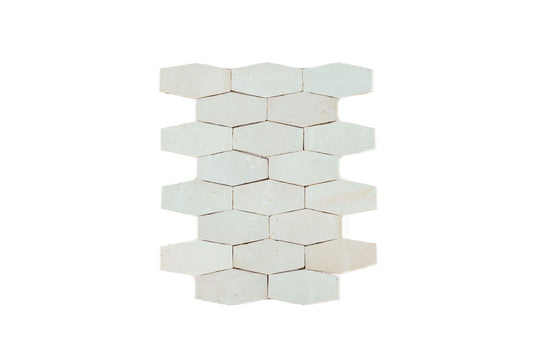 Long Octagon Zellige Ceramic Wall Mosaic Tile