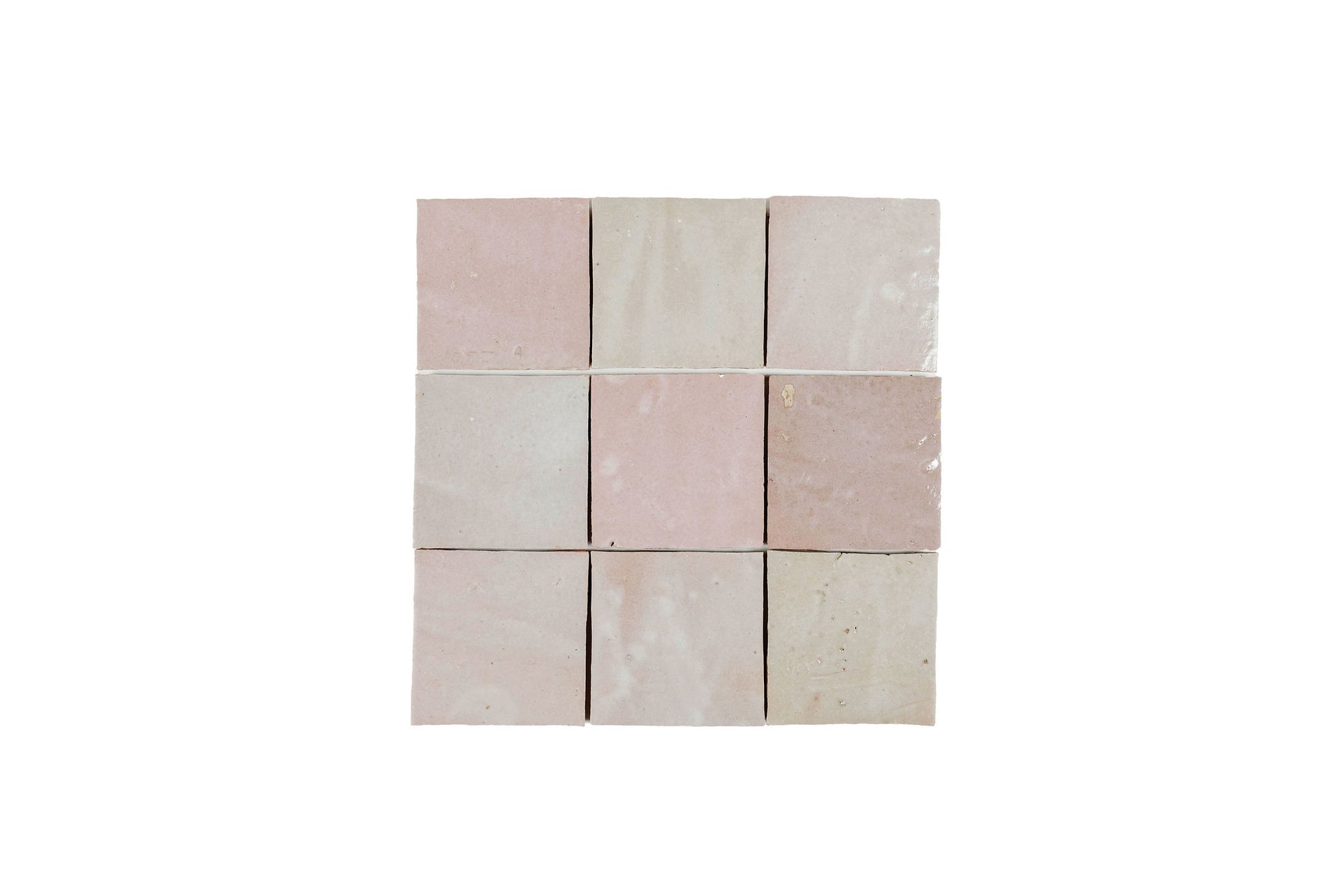 Taupe Zellige Ceramic 4x4 Square Wall Tile