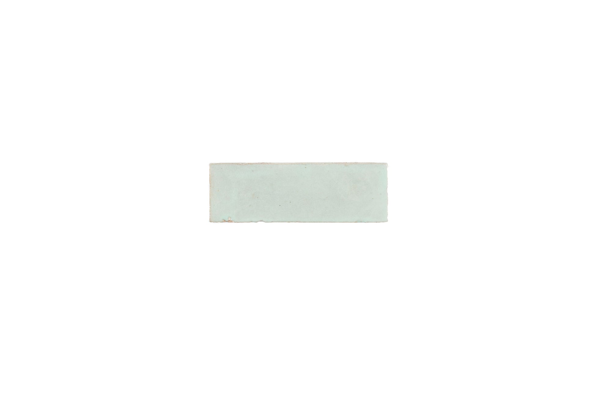 Mint Zellige Ceramic 2x5.5 Wall Tile