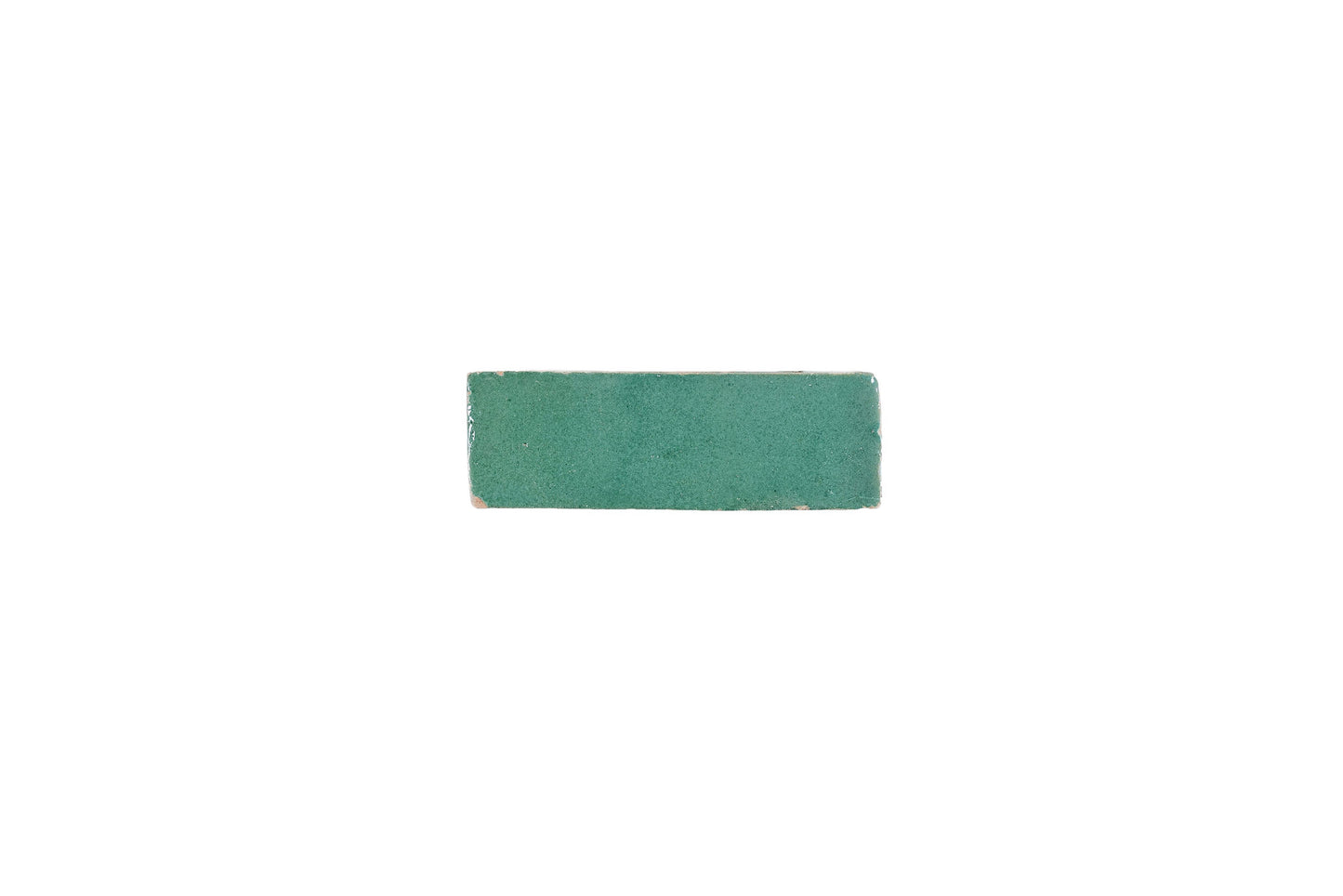 Teal Zellige Ceramic 2x5.5 Wall Tile