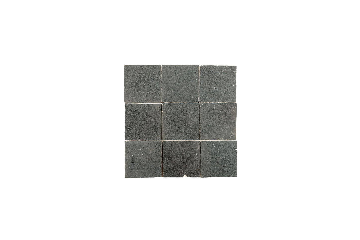 Smoke Zellige Ceramic 4x4 Square Wall Tile