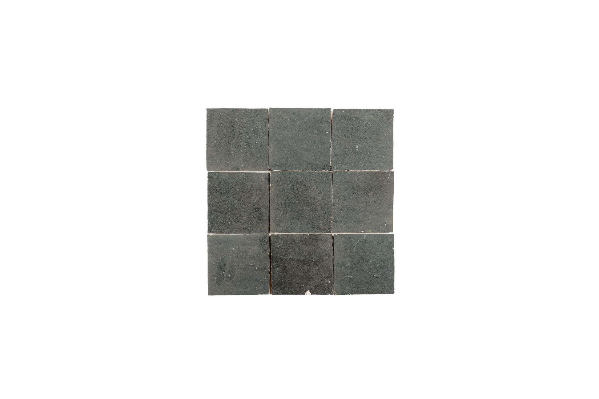 Smoke Zellige Ceramic 4x4 Square Wall Tile