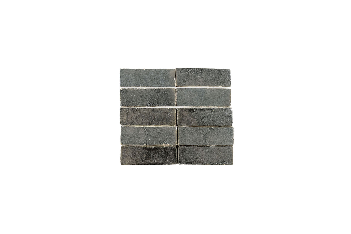 Smoke Zellige Ceramic 2x5.5 Wall Tile