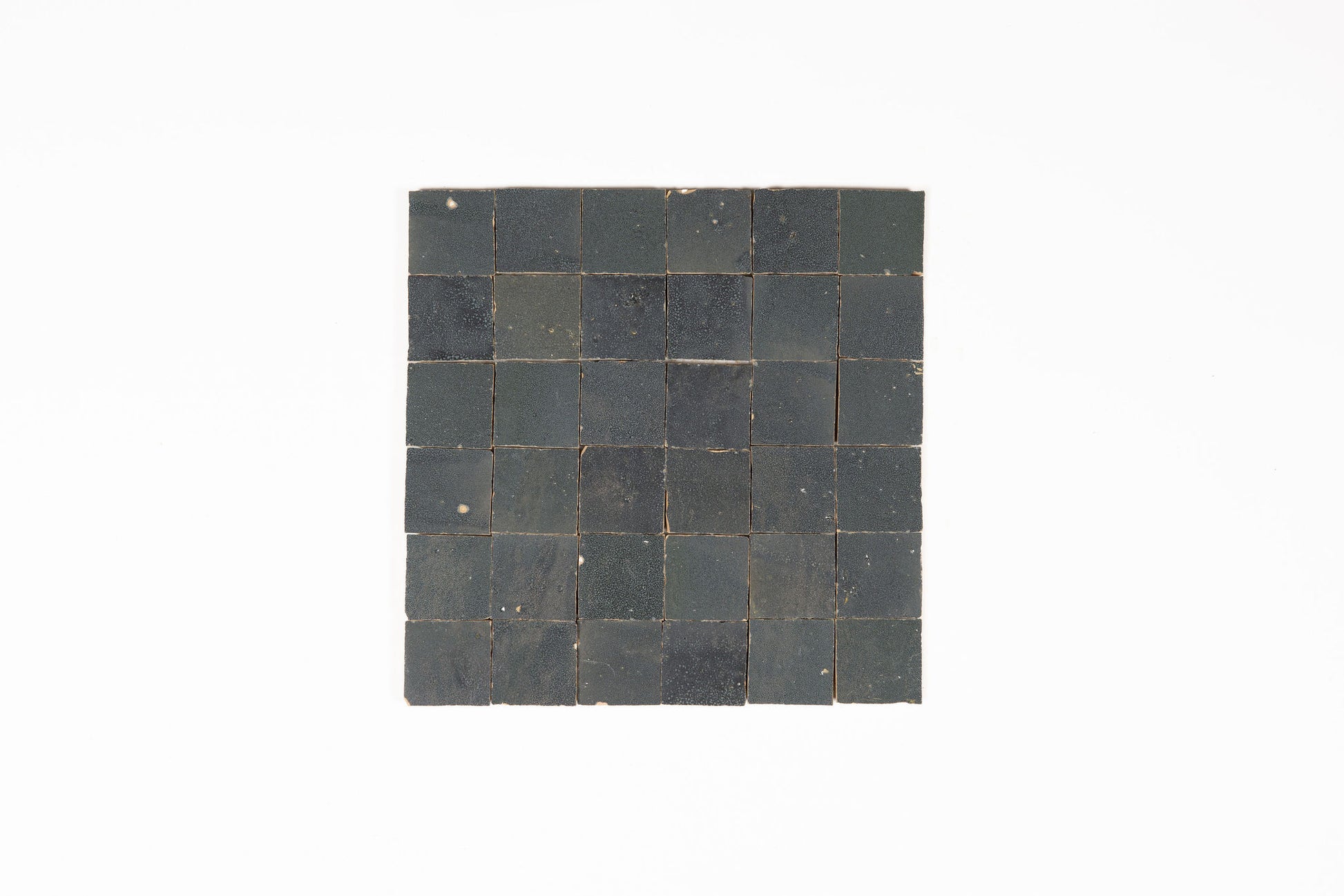 Smoke Zellige Ceramic 2x2 Square Wall Mosaic Tile