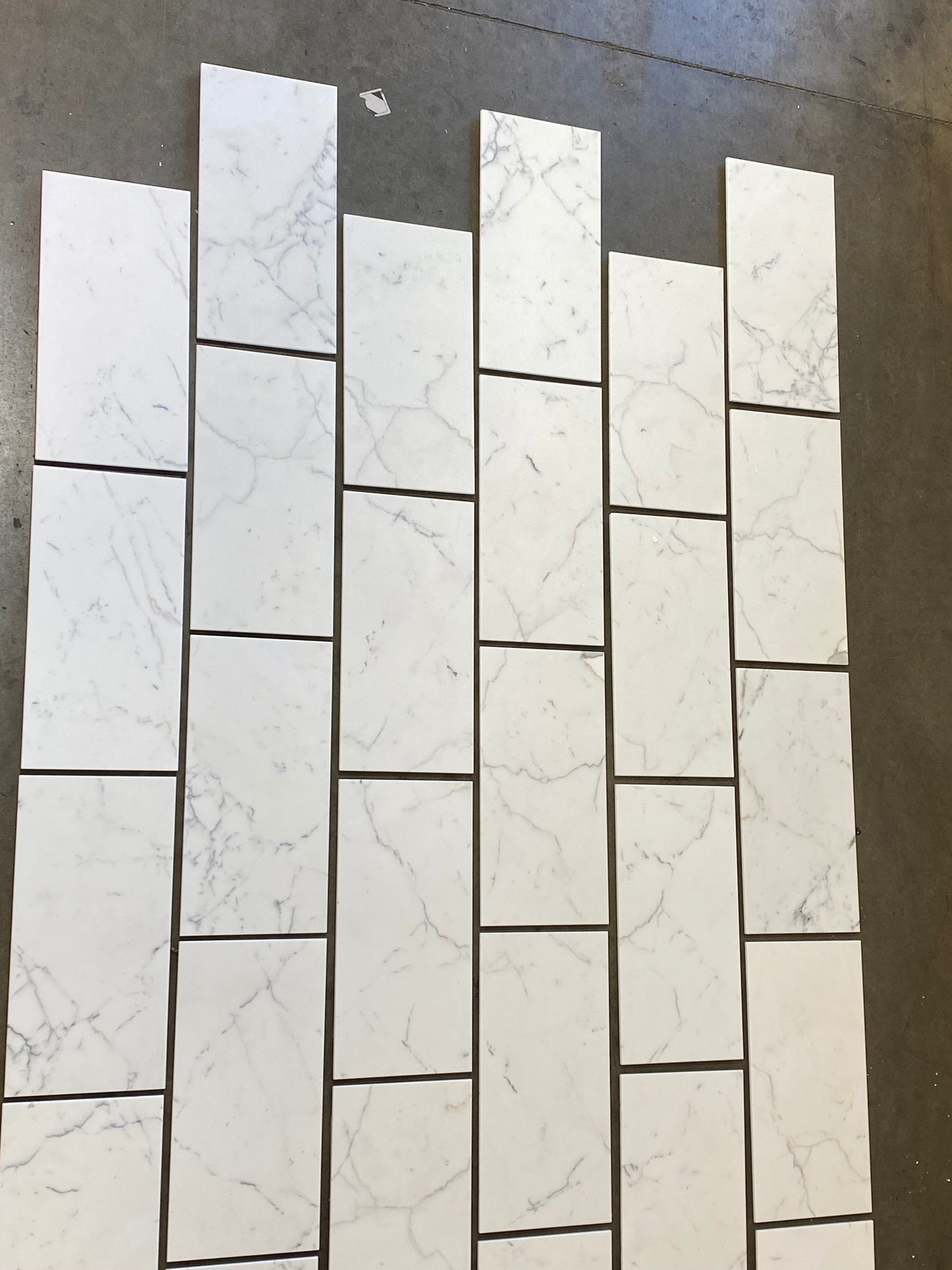 Calacatta Caldia (Lot #050) 12" x 24" Floor Tile Honed - 996 SF