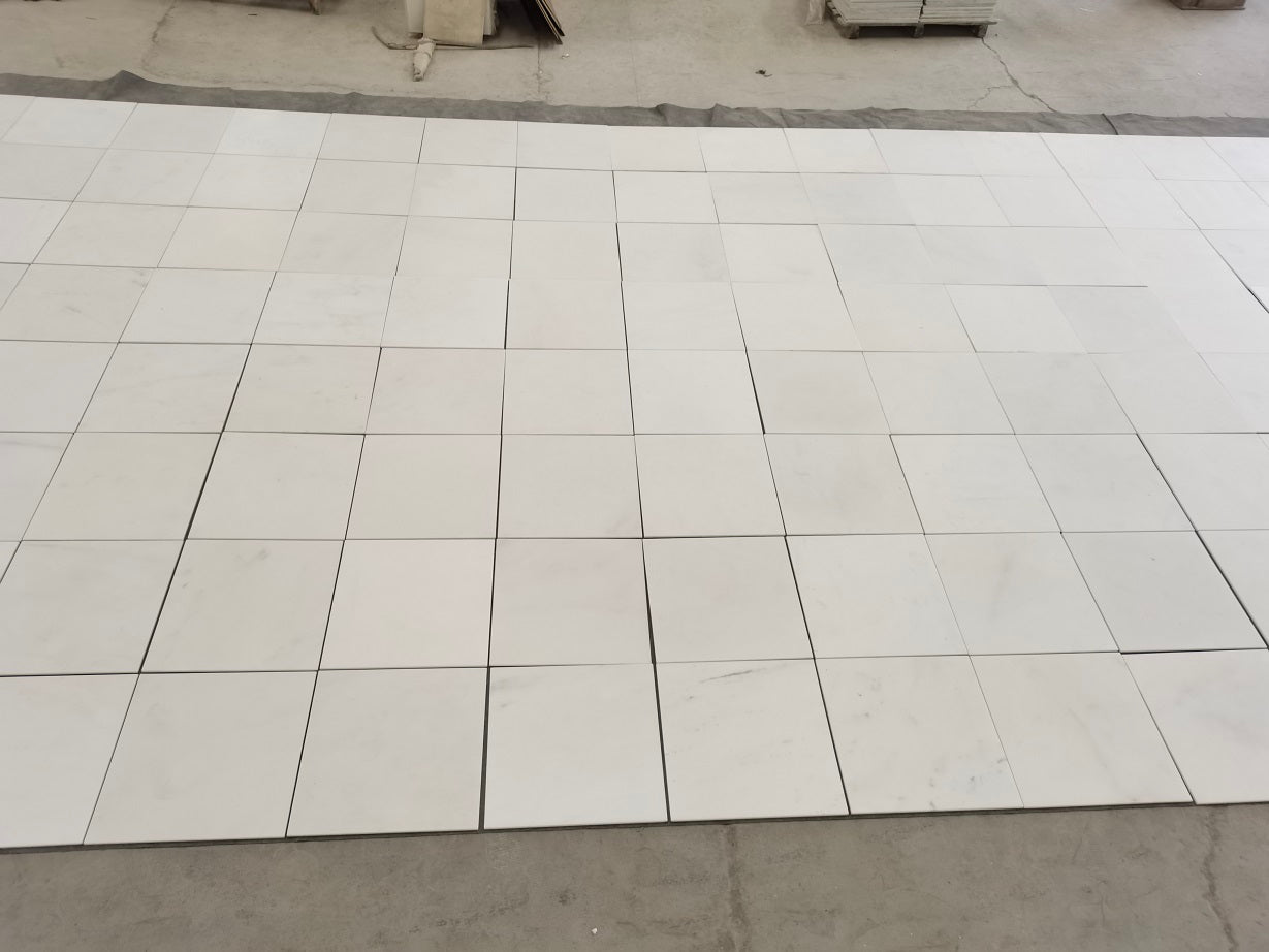 Royal White Honed Wall and Floor Tile