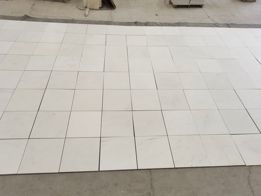 Royal White Honed Wall and Floor Tile