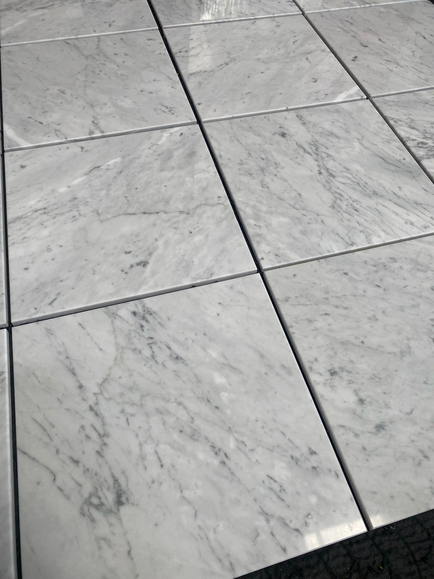 Carrara Italian White Wall and Floor Tile 12x12"