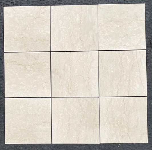 Botticino Fioritto Classico 16" x 16" Polished Tile