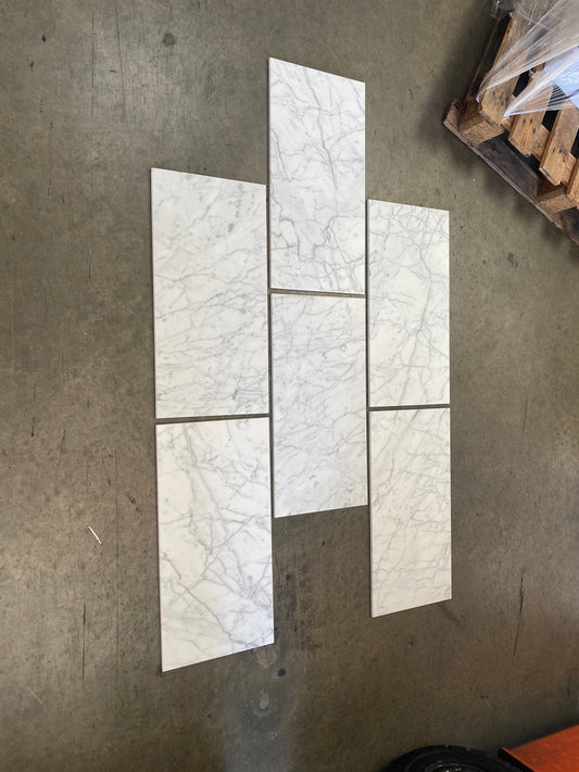 Statuarietto (Lot #320) 12" x 24" Floor Tile Honed - 12 SF