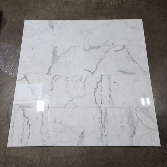 Statuarietto (Lot #336) 18" x 18" Floor Tile Polished - 202 SF