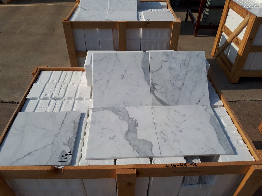 Statuarietto (Lot #399) 12" x 12" Floor Tile Polished - 1,492 SF