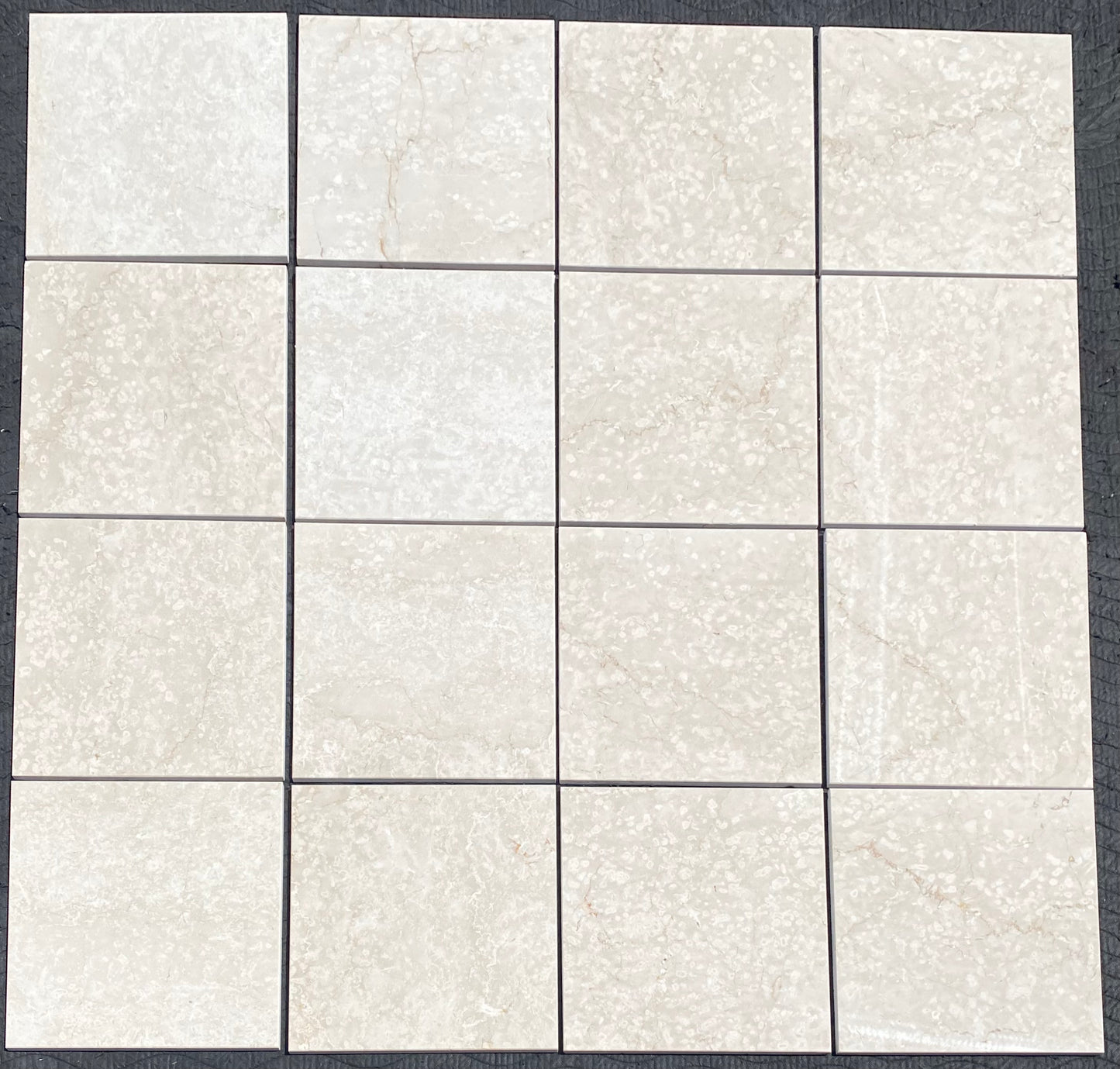 Botticino Fioritto (Lot #468) 12" x 12" Polished Tile - 710 SF