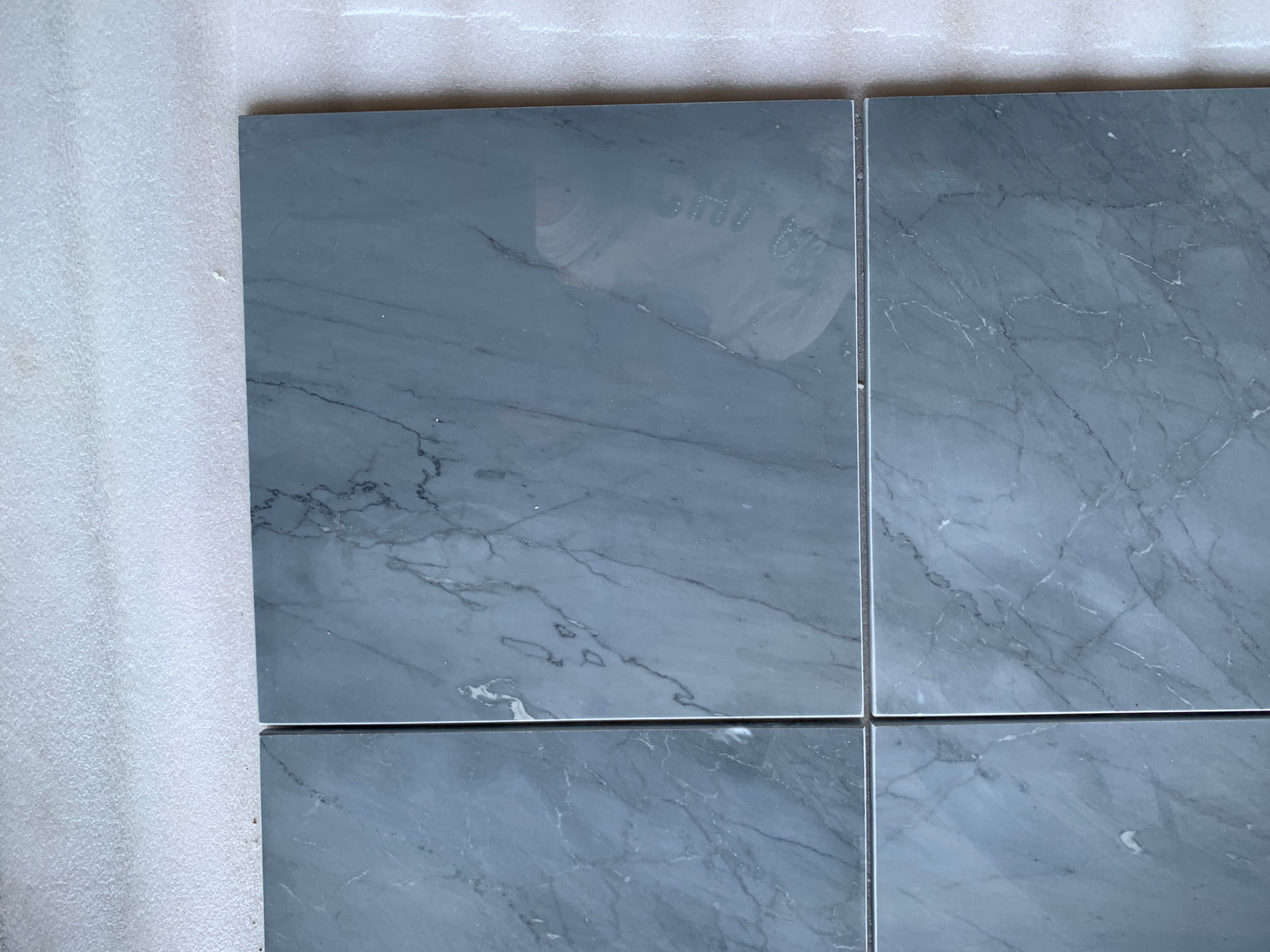 Bardiglio Imperiale (Lot #EE-13) 12" x 12" Polished Tile - 430 SF