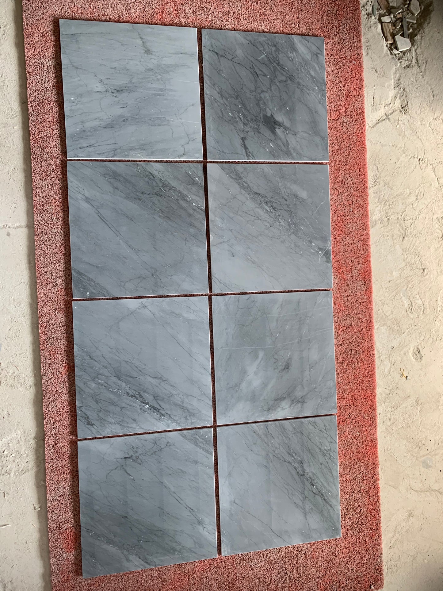 Bardiglio Imperiale (Lot #EE-21/22/23) 18" x 18" Polished Tile - 810 SF