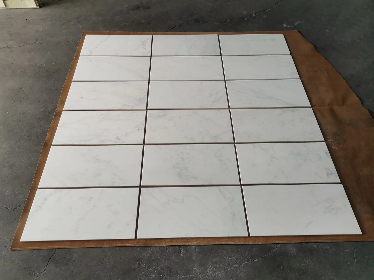 Oriental White Wall and Floor Tile 18x36"