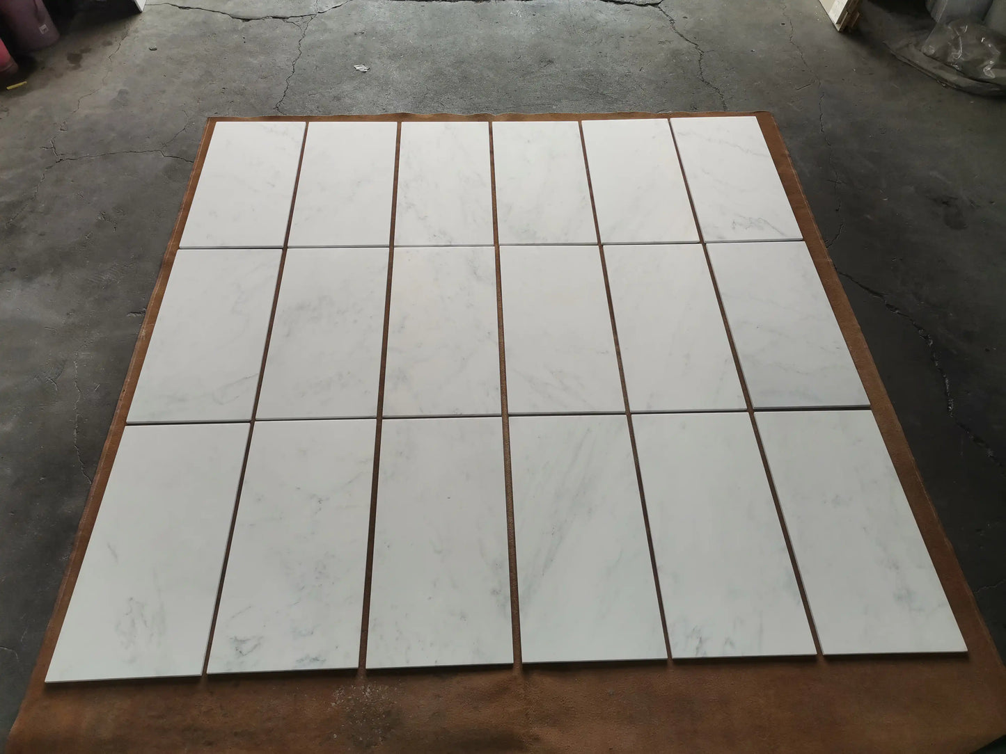 Oriental White Wall and Floor Tile 18x36"