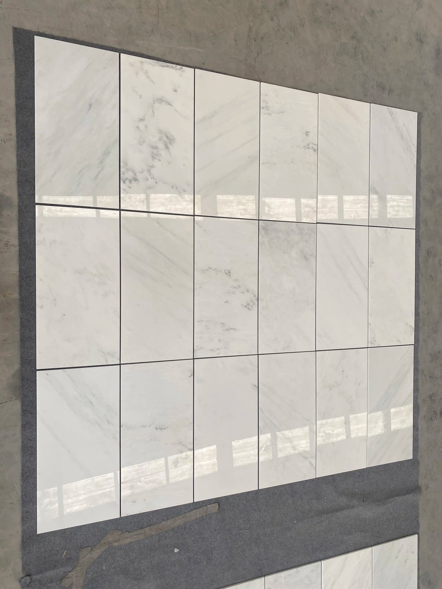 Oriental White Wall and Floor Tile 18x36"