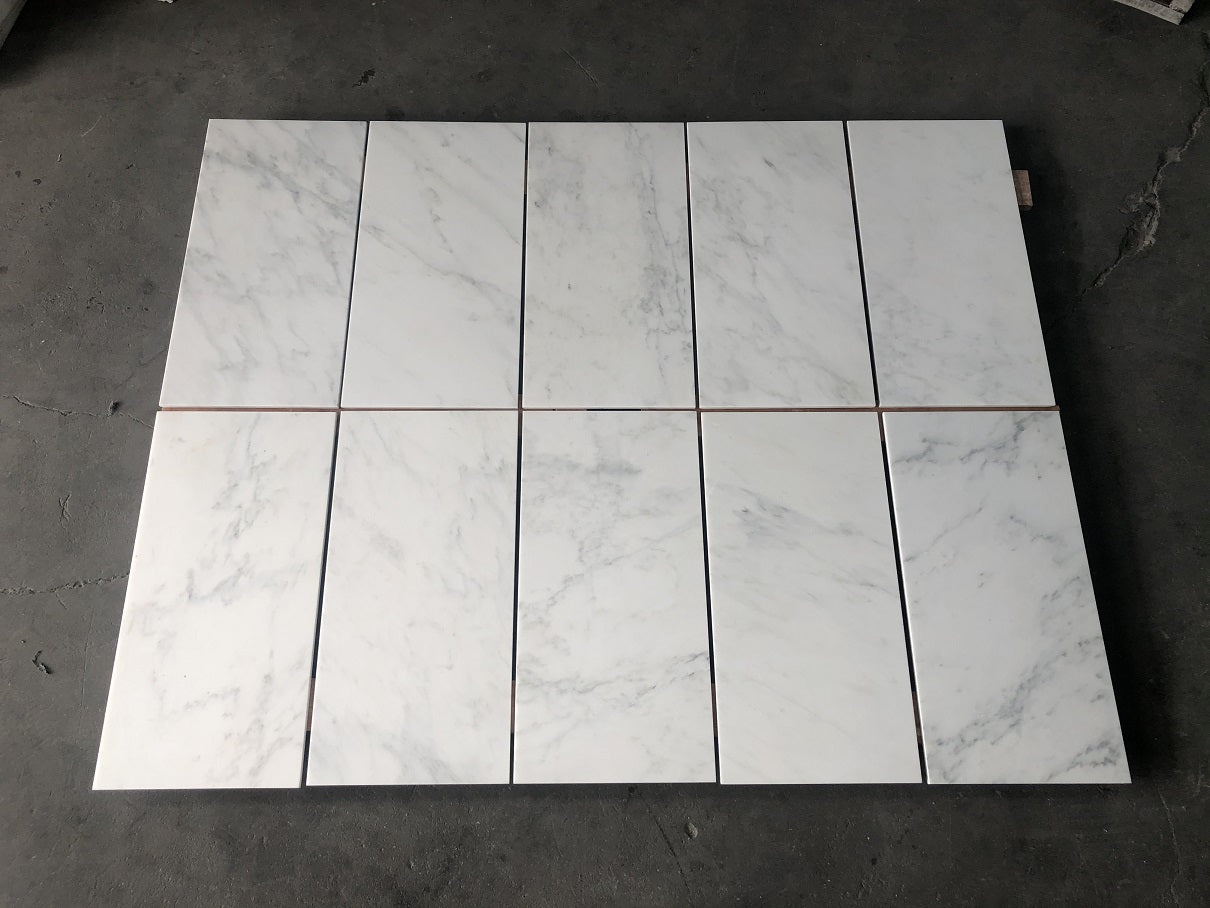 Oriental White Wall and Floor Tile 18x36"