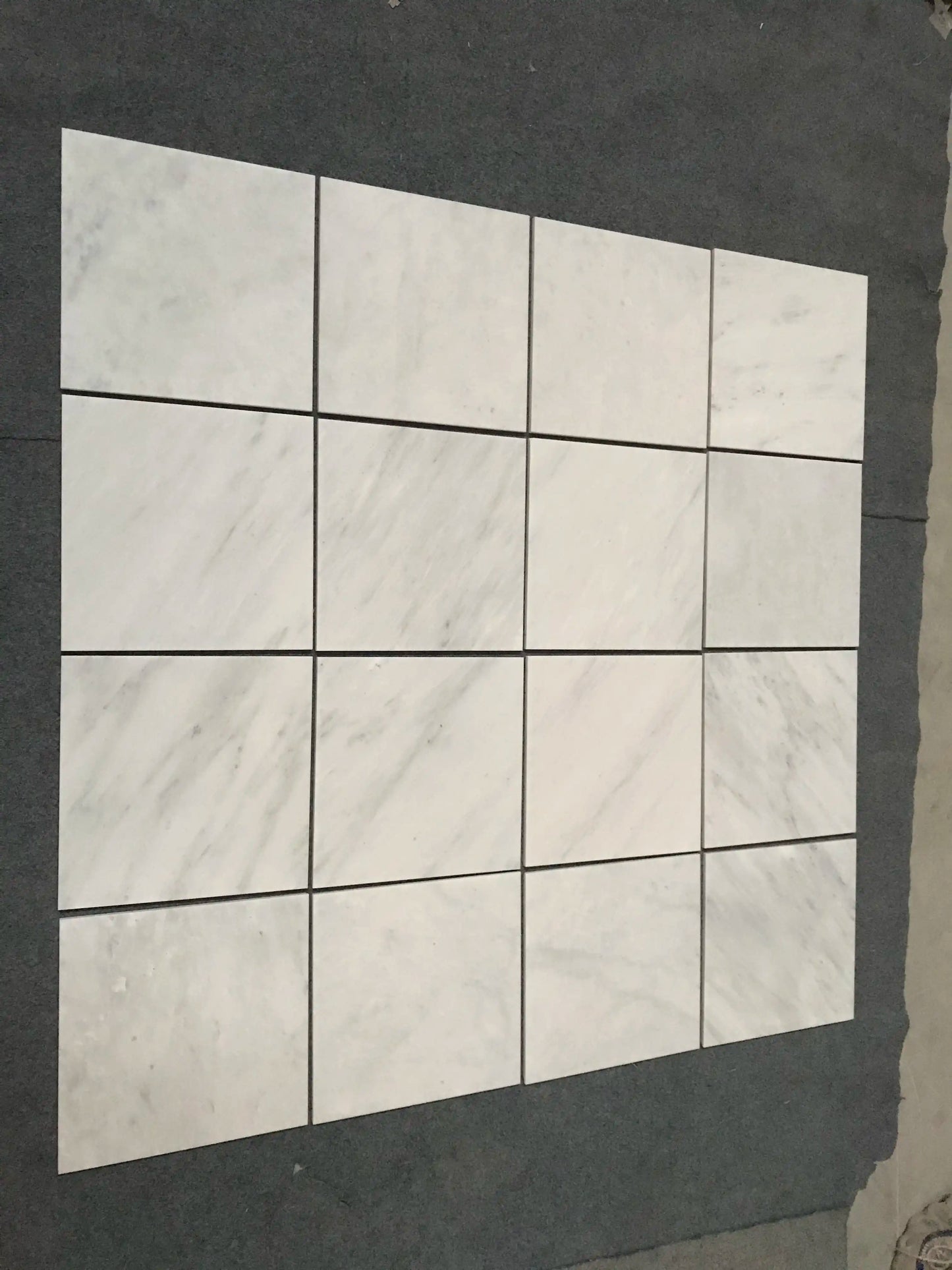 Oriental White Wall and Floor Tile 4x4"
