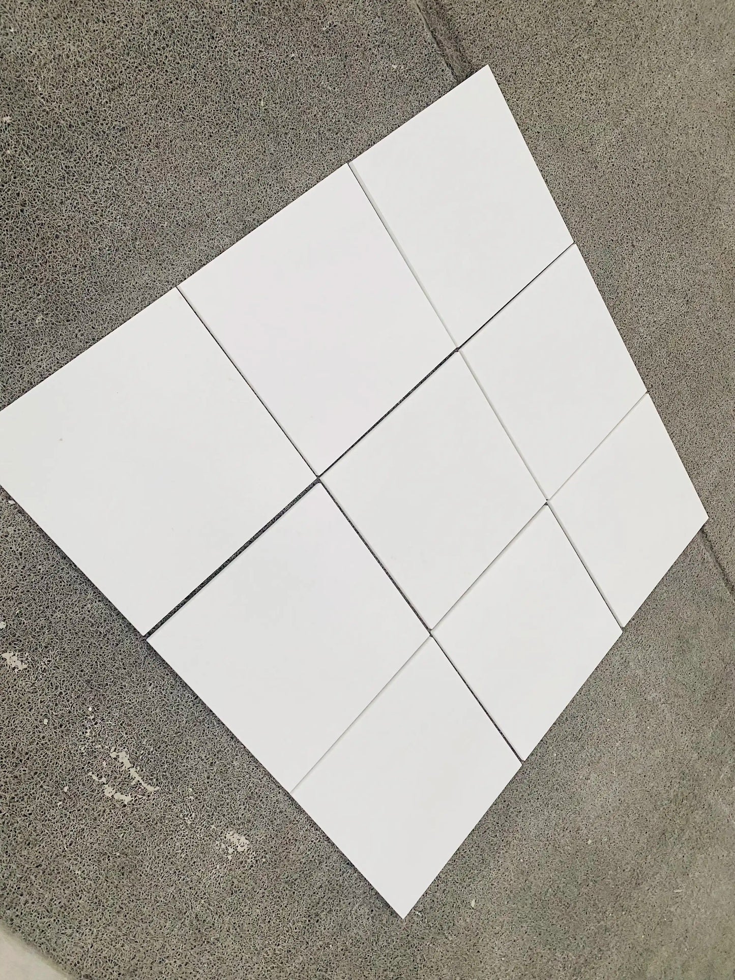 Thassos White Micro-Beveled Wall and Floor Tile 12x12"