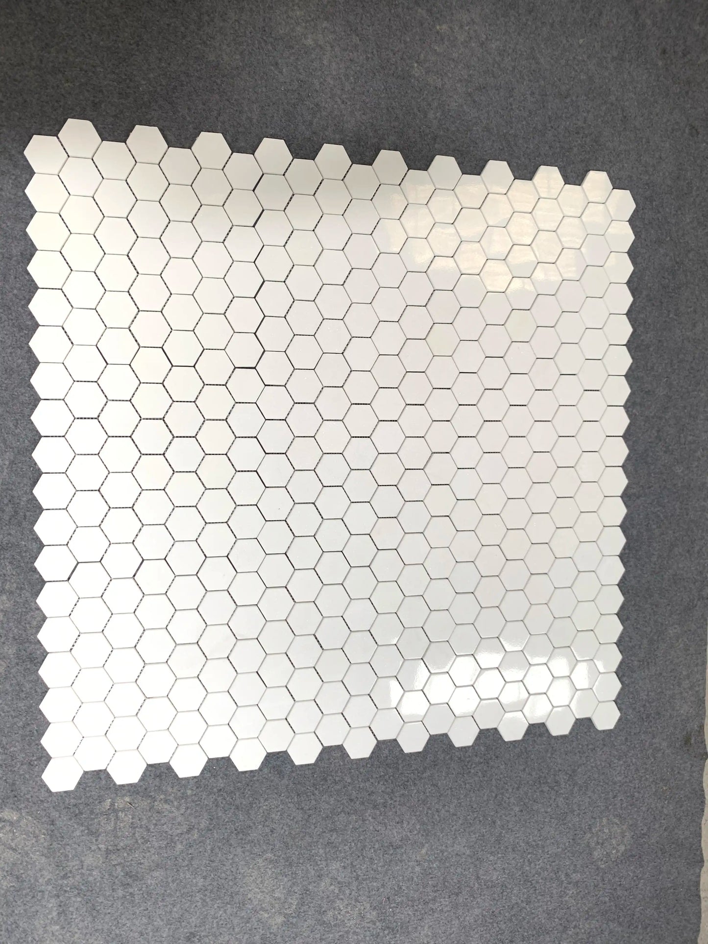 Thassos White Hexagon Mosaic Tile 2x2"