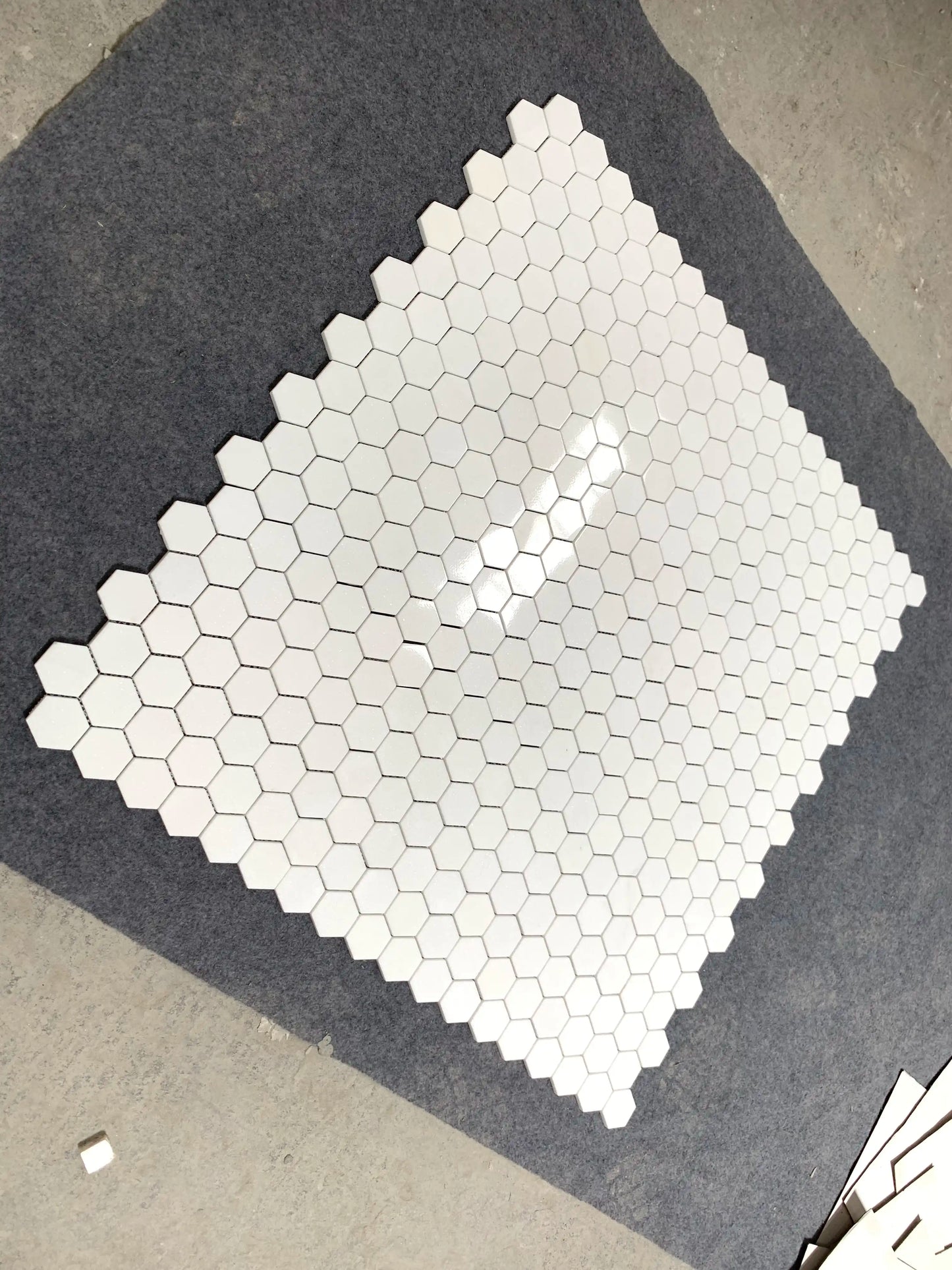 Thassos White Hexagon Mosaic Tile 2x2"