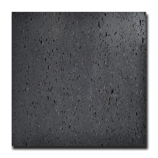 Gray Lava Lava Tile Honed 12" x 12" 1/2" Tile