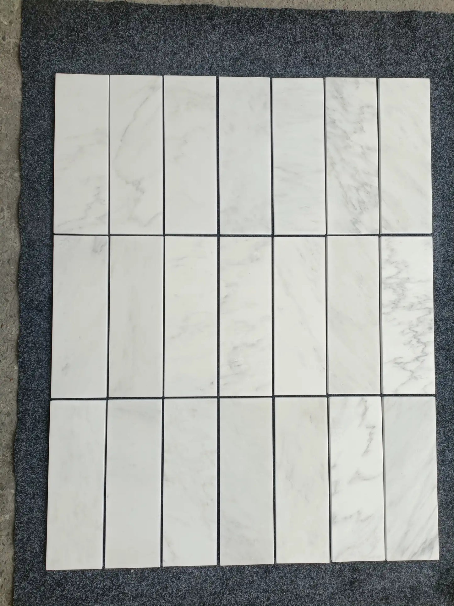 Oriental White Wall and Floor Tile 4x12"