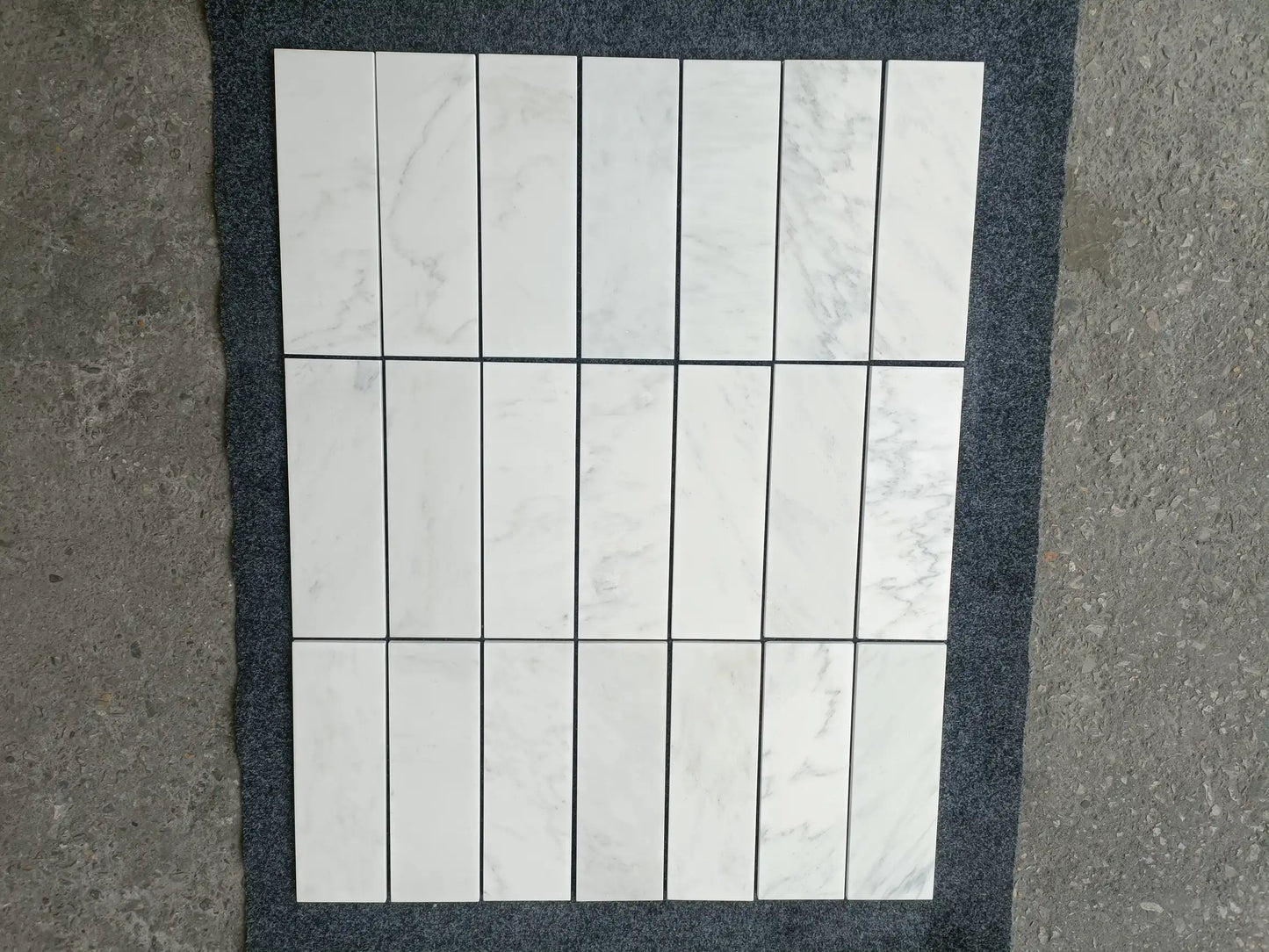 Oriental White Wall and Floor Tile 4x12"