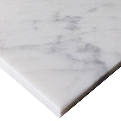 Carrara Italian White Wall and Floor Tile 18x18"