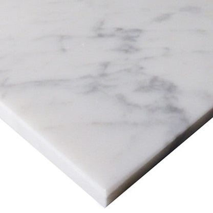 Carrara Italian White Wall and Floor Tile  4x12"