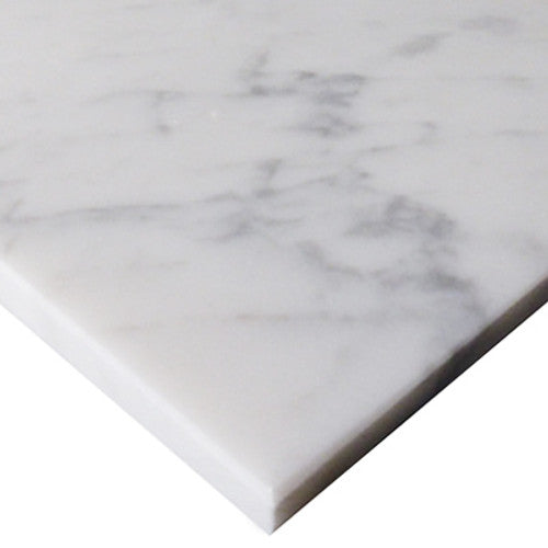 Carrara Italian White Wall and Floor Tile  4x4"