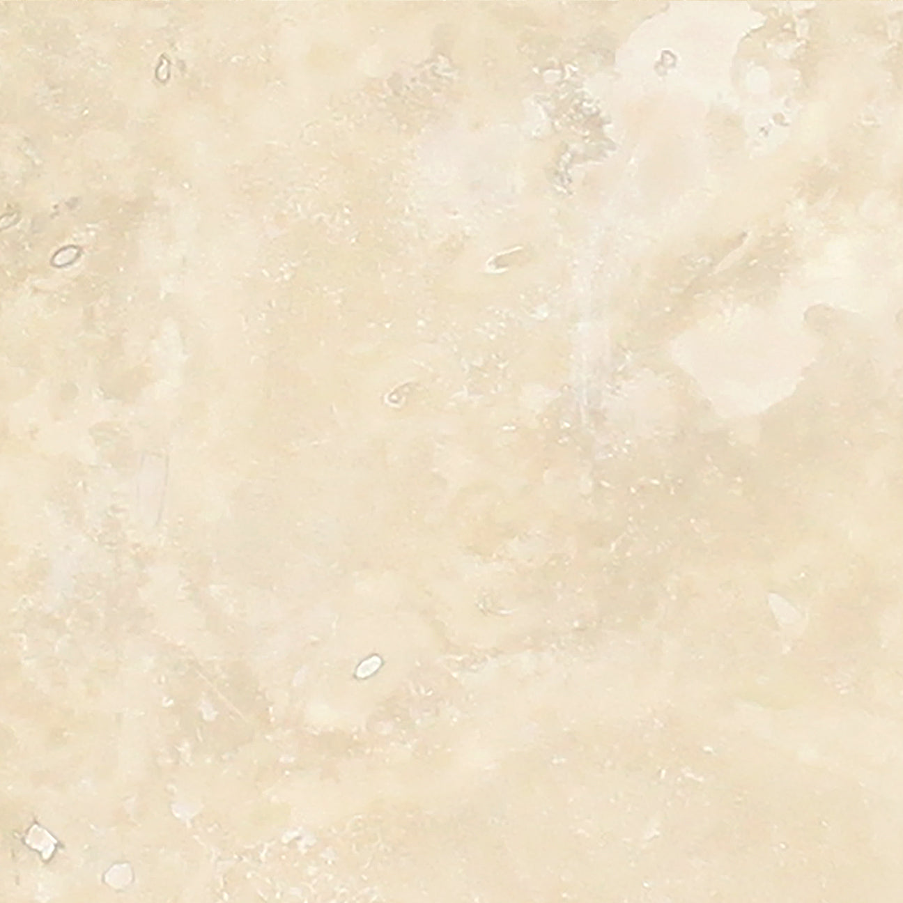 Ivory Travertine Filled & Polished Vein Cut Wall and Floor Tile 18x18"