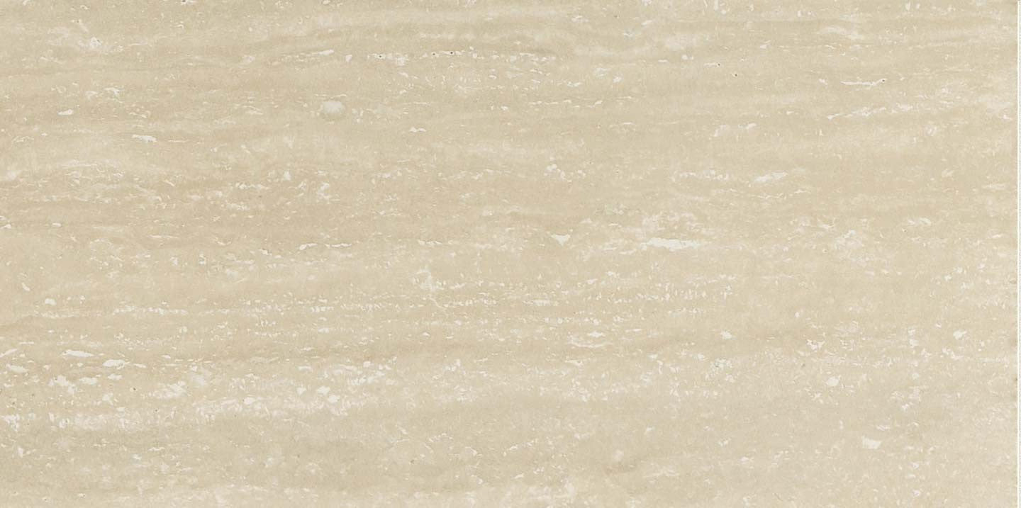 Ivory Cream Polished Italian Porcelain Tile - 12" x 24"