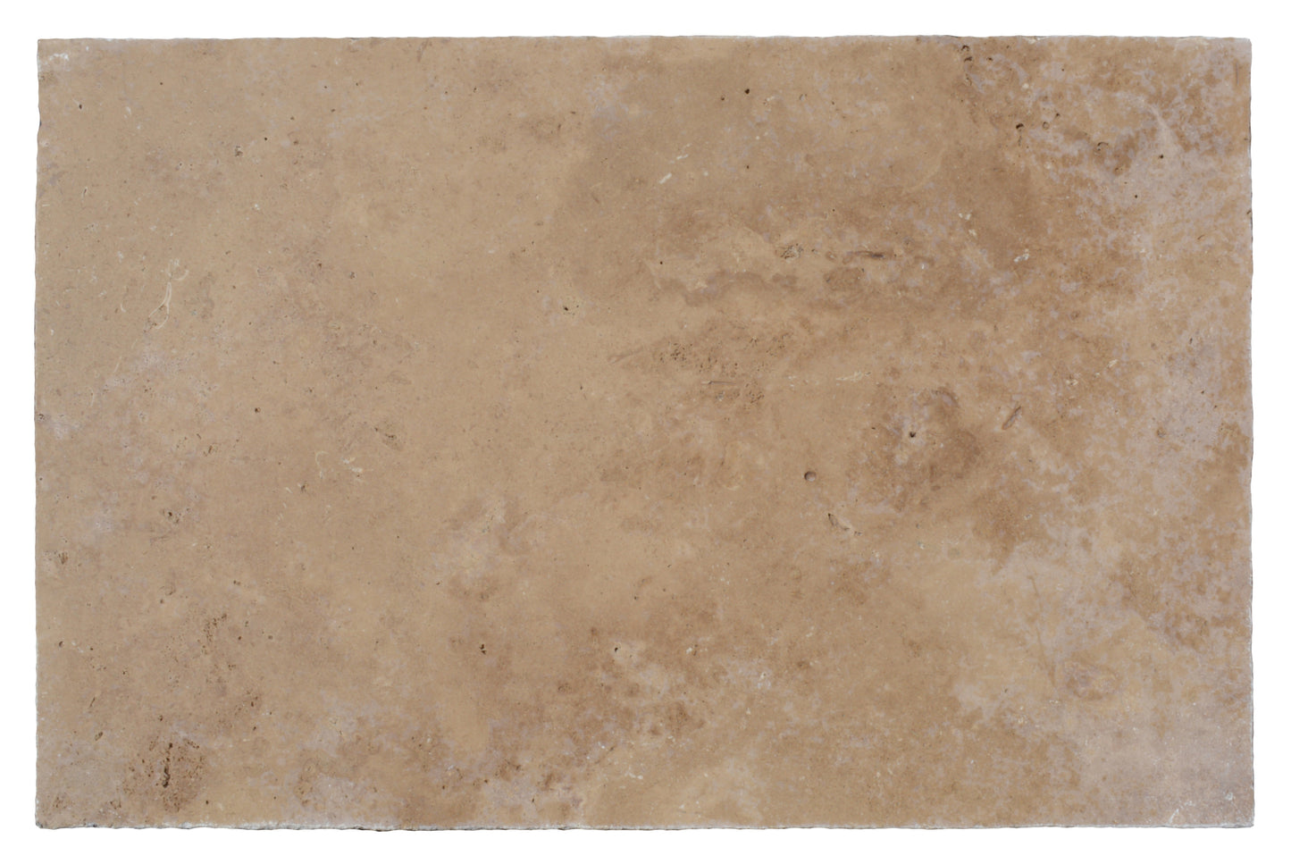 Mocha Noce Travertine Tumbled Exterior Pool Paver 16x24" 1.25"