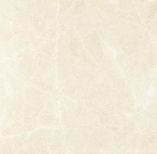 Noble White Cream Wall and Floor Tile 6x6"