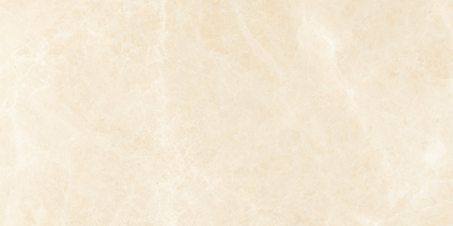 Noble White Cream Wall and Floor Tile 12×24"