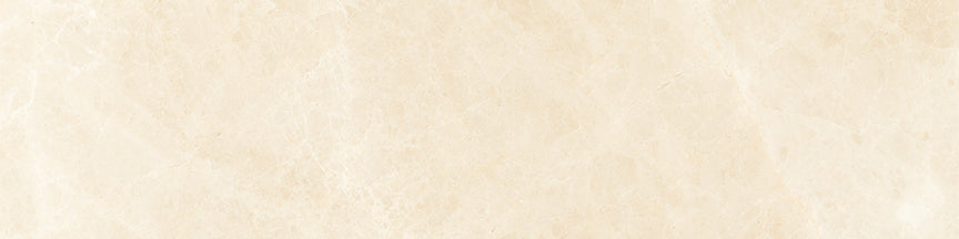 Noble White Cream Polished Wall and Floor Tile 3x12"