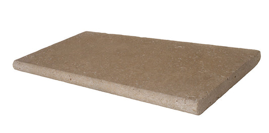 Noce Travertine Tumbled Pool Coping 12X24" 1 1/4"