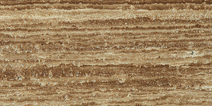 Noce Exotic Travertine Polished & Unfilled Wall and Floor Tile - 3x6"