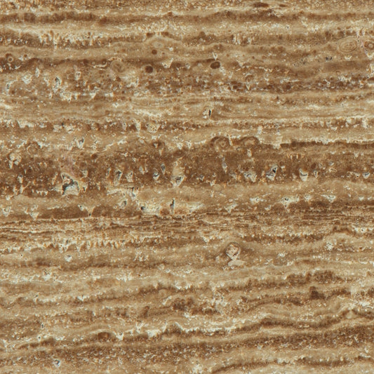 Noce Exotic Travertine Polished Wall and Floor Tile  12x12"