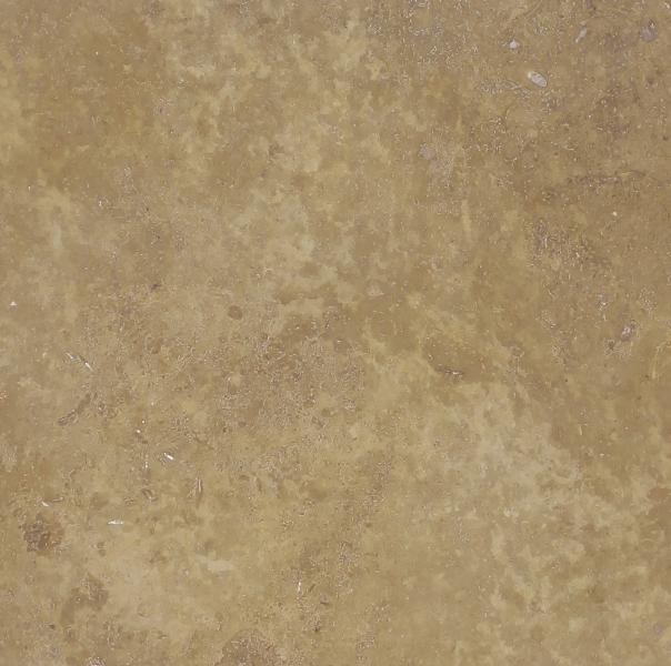 Noce Travertine Filled & Honed Wall and Floor Tile  6x6"