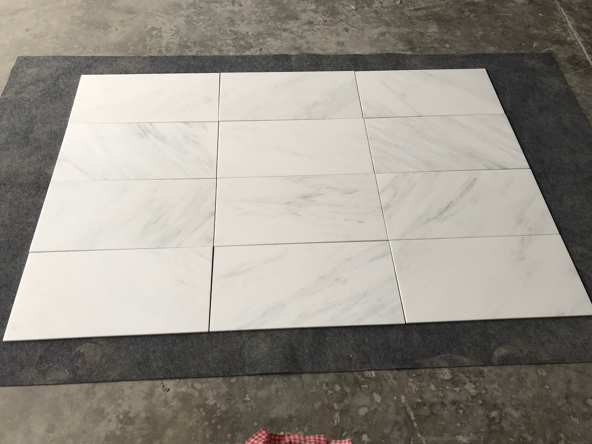 Oriental White Wall and Floor Tile 18x36"