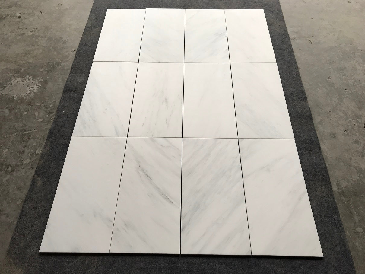 Oriental White Wall and Floor Tile 18x36"