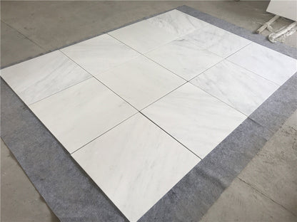 Oriental White Wall and Floor Tile 18x18"