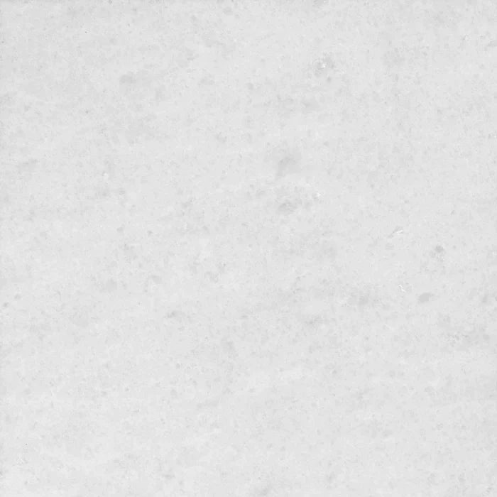 Polar White Marble Tile 18" X 18" 1/2 Polished Tile