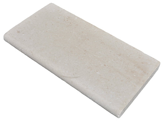 Symra (Shell Beach) Limestone Coping 12x12 1.25 Bullnose