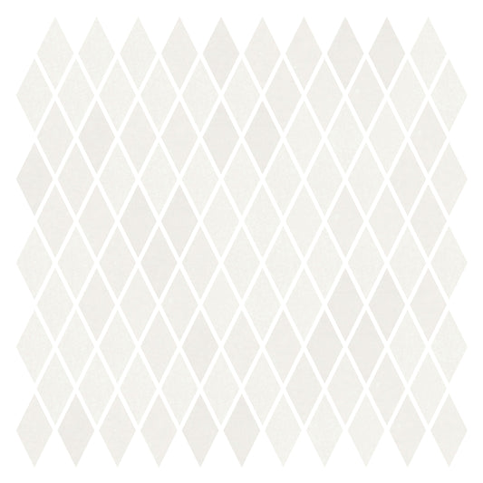 Thassos White Diamond Mosaic Tile 1x2"