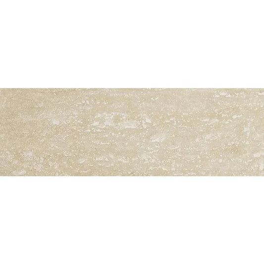 Oyster Travertine Tile 4" X 12" 3/8 Filled & Honed Tile